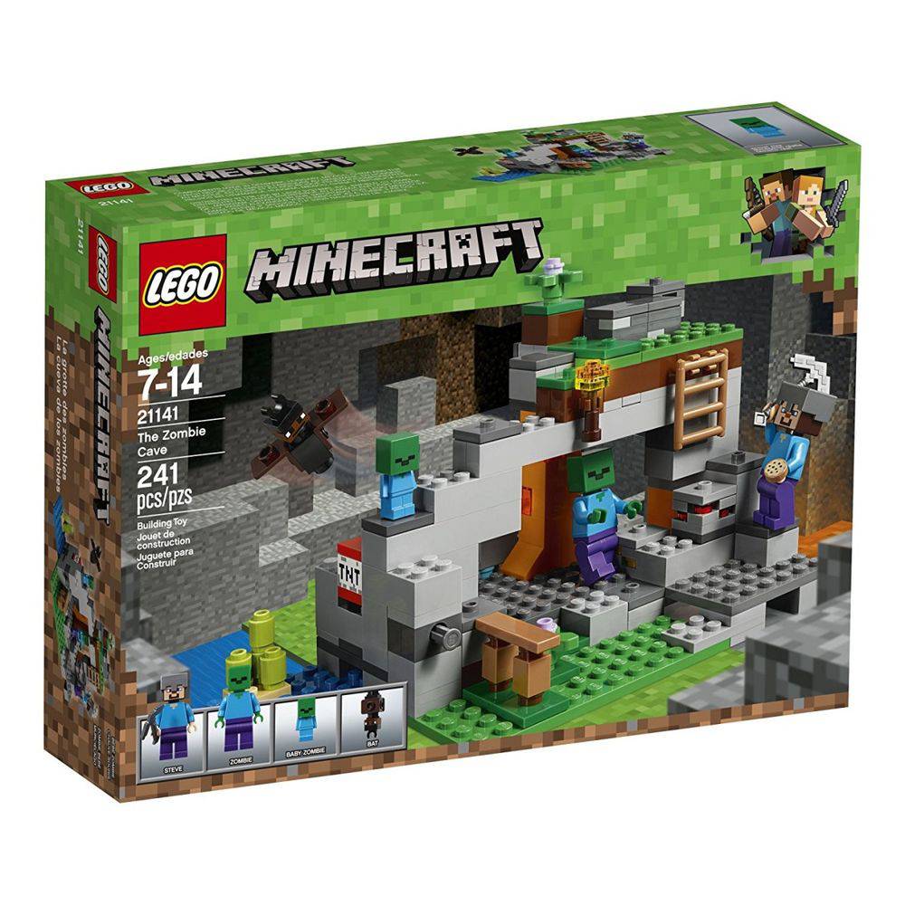 Lego Minecraft - A Caverna do Zombie - Ciatoy Lego Minecraft - A Caverna do Zombie - Ciatoy