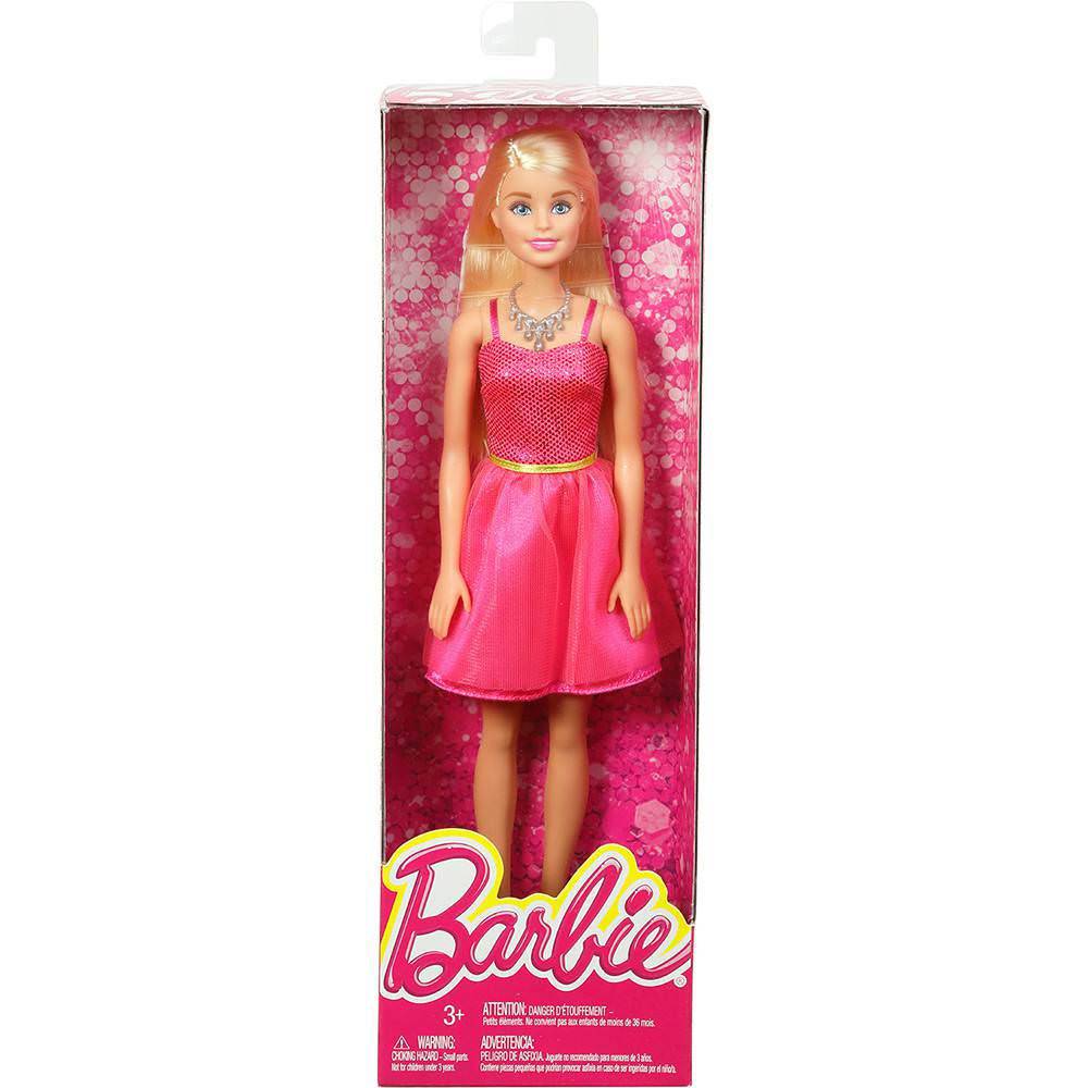 boneca barbie vestido brilhante