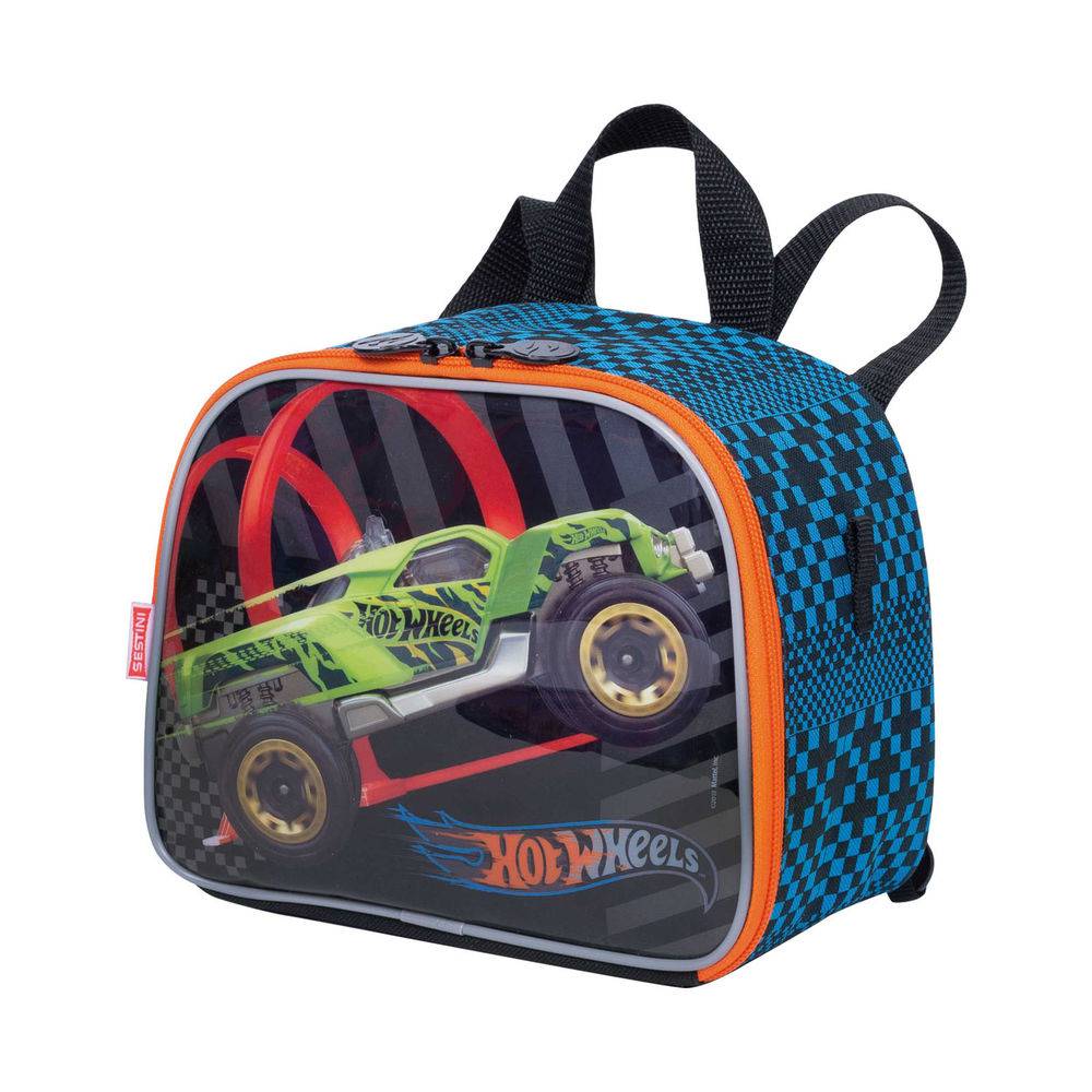 Lancheira Infantil - Pequena - 2 em 1 - Hot Wheels - 19Z Colorido - Ciatoy