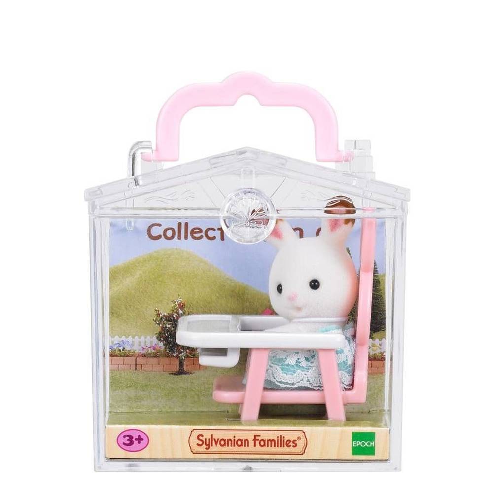 Sylvanian Families Bebe Coelho Chocolate No Cadeirao Epoch Magia Ciatoy