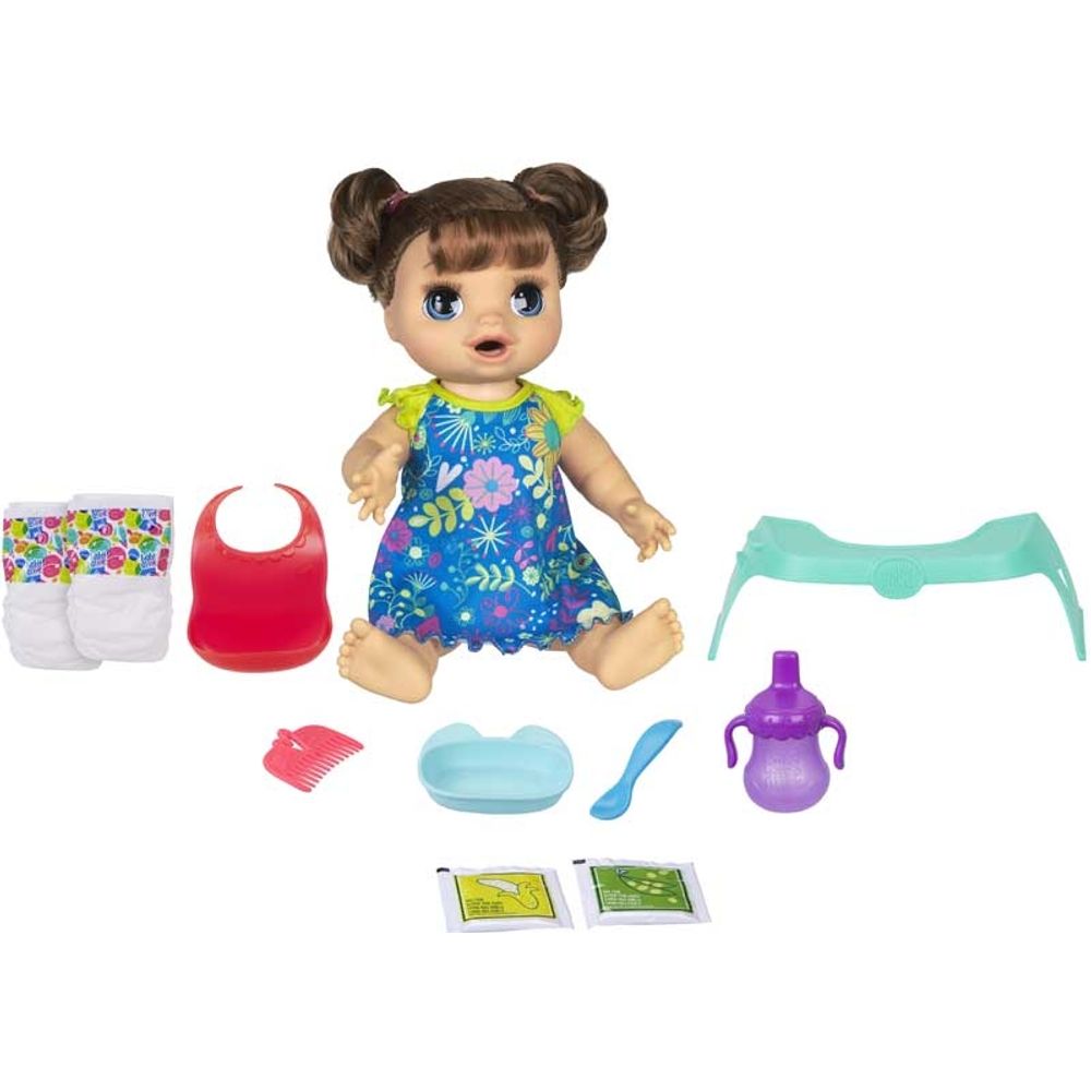 Boneca Baby Alive Bebe Faminta Comidinha Feliz Hasbro Ciatoy