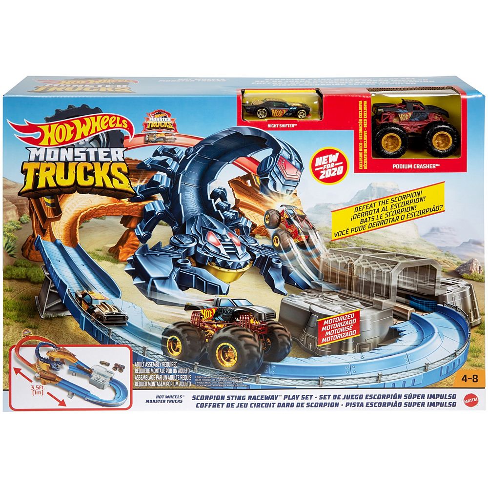 Playset Hot Wheels Monster Truck Scorpion MATTEL Ciatoy
