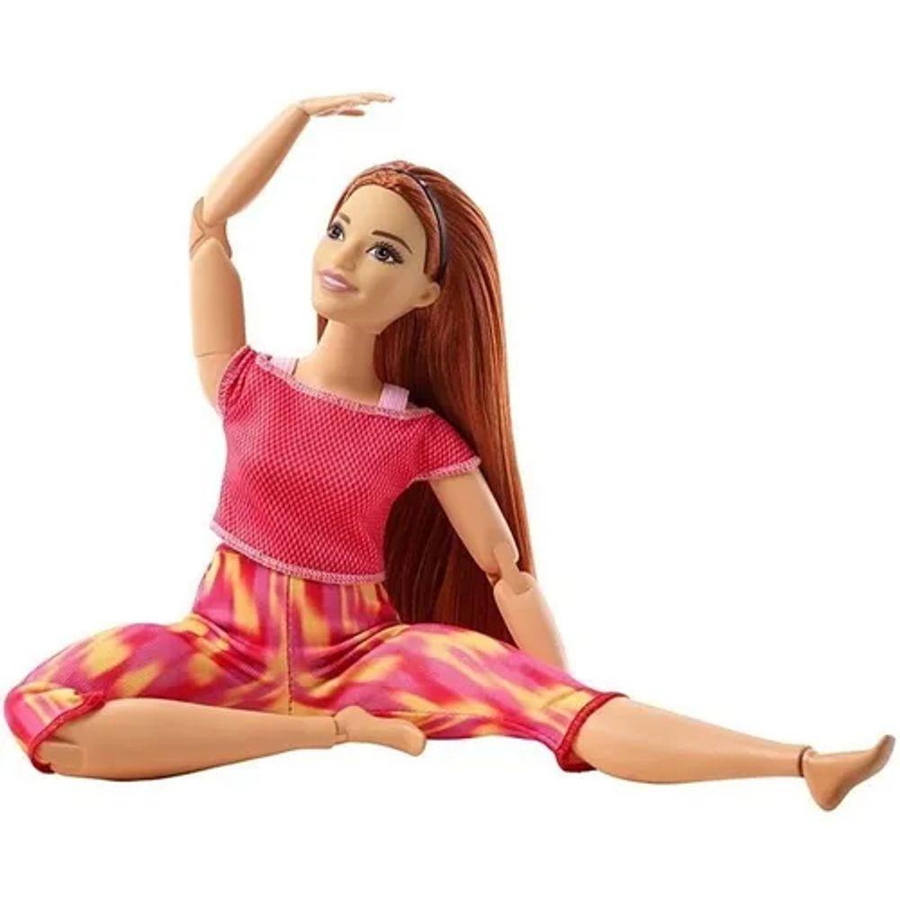 Boneca Barbie Articulada Feita Para Mexer - Ruiva - FTG80 MATTEL - Ciatoy