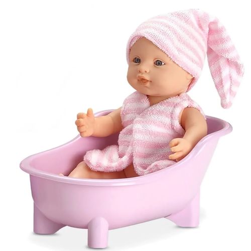 Micro Bebe Mania Banheira Rosa E Gorro Roma Jensen Ciatoy