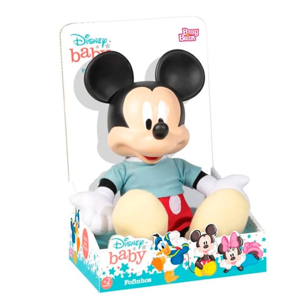 Boneco Baby Mickey Fofinho Disney Novabrink Ciatoy Boneco Baby Mickey Fofinho Disney Novabrink Ciatoy