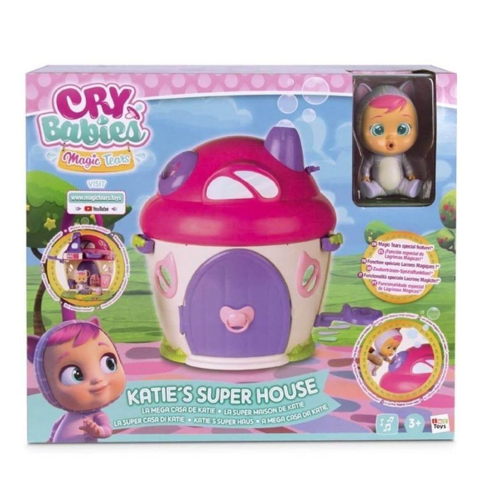 Playset Cry Babies Magic Tears Mega Casa Da Katie MULTIKIDS Ciatoy