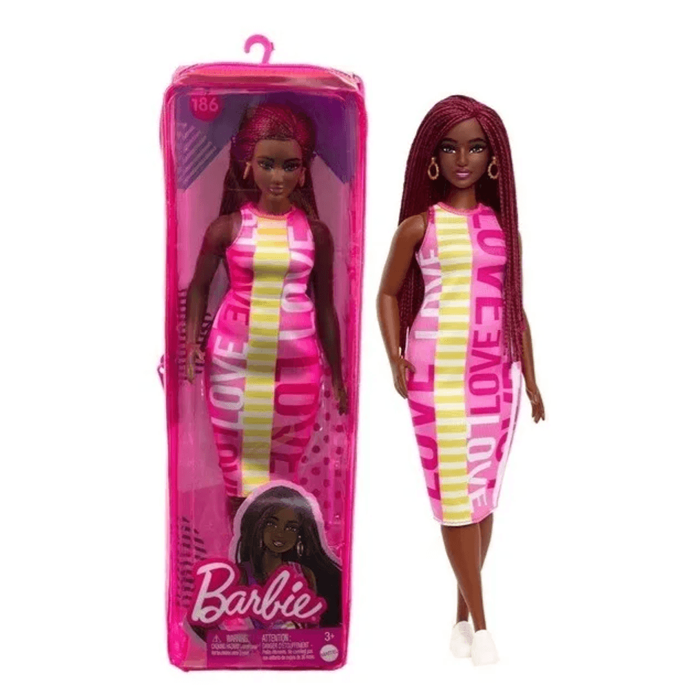 Boneca Barbie Fashionistas Modelo 186 Mattel Mattel Ciatoy