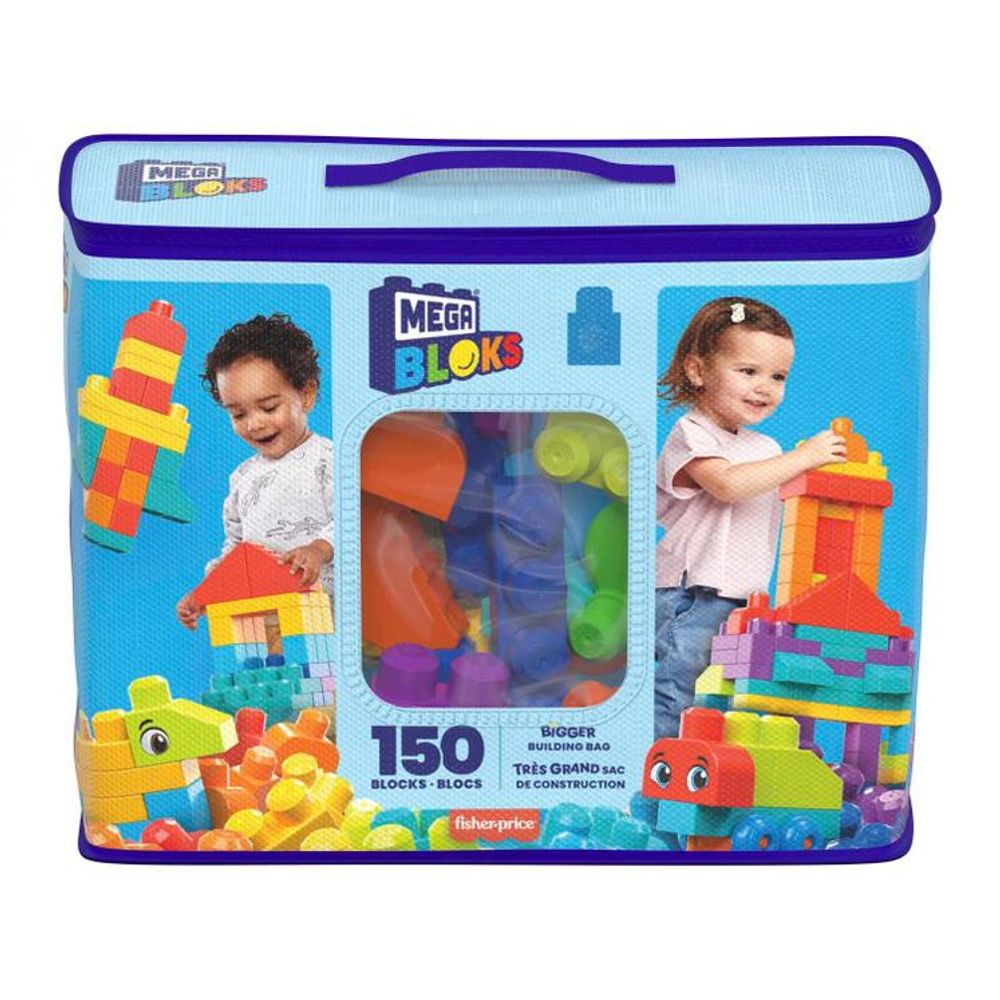 Blocos de Montar - Mega Bloks Jumbo Sacola (HHM96) MATTEL - Ciatoy